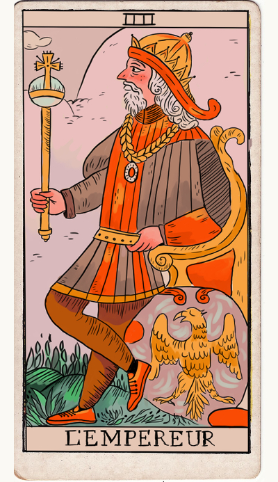 Tarotnauts Deck - The Emperor